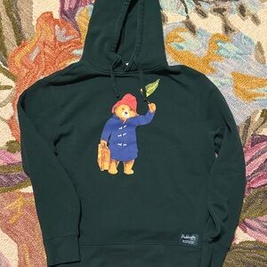 Zara Men’s Dark Green Paddington Hoodie